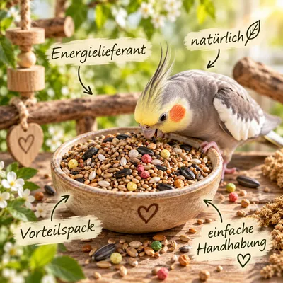 25 kg Nymphensittichfutter Vogelfutter 25 kg Nymphensittichfutter Vogelfutter