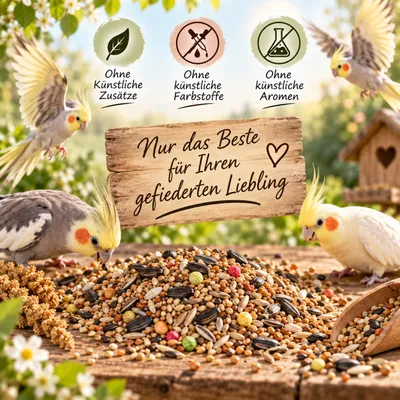 25 kg Nymphensittichfutter Vogelfutter