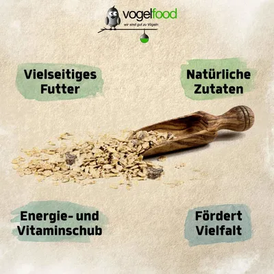 Fetffutter für Wildvögel Streufutter Futtermischung Vogelfood Fetffutter für Wildvögel Streufutter Futtermischung Vogelfood