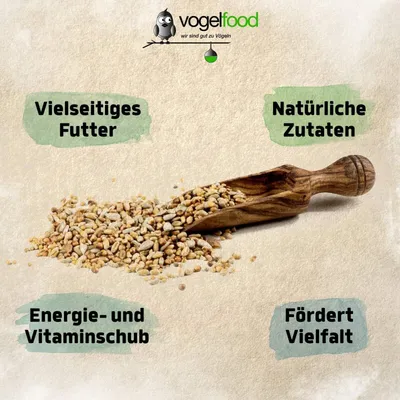 Streufutter schalenlos Marke Vogelfood Streufutter schalenlos Marke Vogelfood