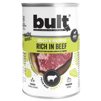 BULT Nassfutter für Hunde – Alleinfuttermittel Dose 400 g