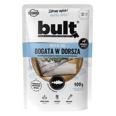 BULT Nassfutter für Hunde – Alleinfuttermittel Beutel 100 g