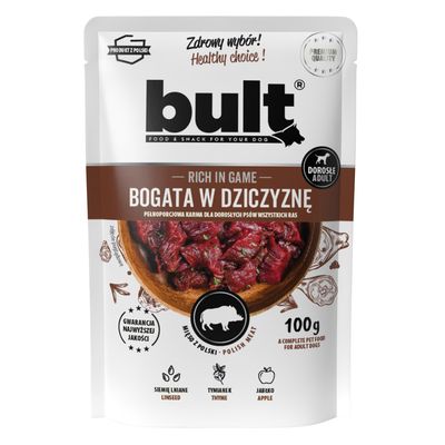 BULT Nassfutter für Hunde – Alleinfuttermittel Beutel 100 g