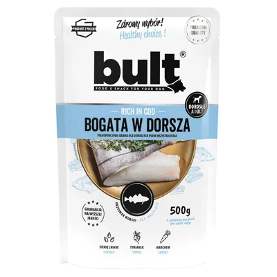 BULT Nassfutter für Hunde – Alleinfuttermittel Beutel 500 g