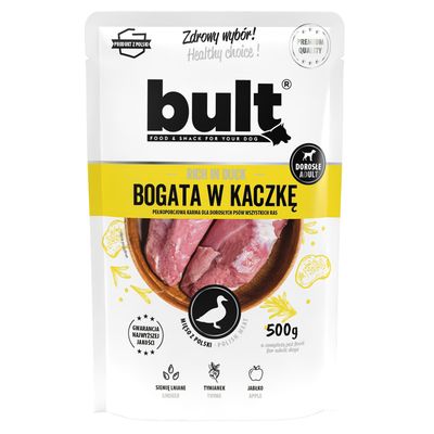 BULT Nassfutter für Hunde – Alleinfuttermittel Beutel 500 g
