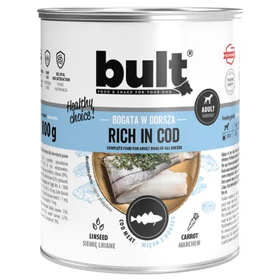 BULT Nassfutter für Hunde – Alleinfuttermittel Dose 800 g BULT Nassfutter für Hunde – Alleinfuttermittel Dose 800 g