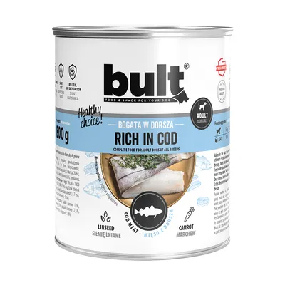 BULT Nassfutter für Hunde – Alleinfuttermittel Dose 800 g BULT Nassfutter für Hunde – Alleinfuttermittel Dose 800 g
