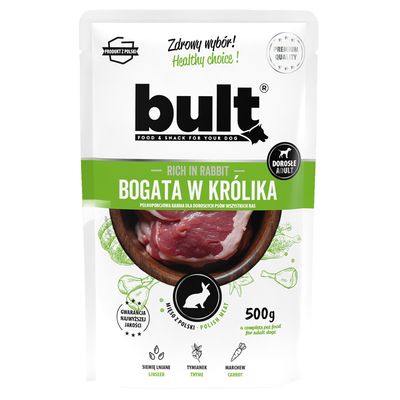 BULT Nassfutter für Hunde – Alleinfuttermittel Beutel 500 g