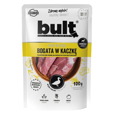 BULT Nassfutter für Hunde – Alleinfuttermittel Beutel 100 g
