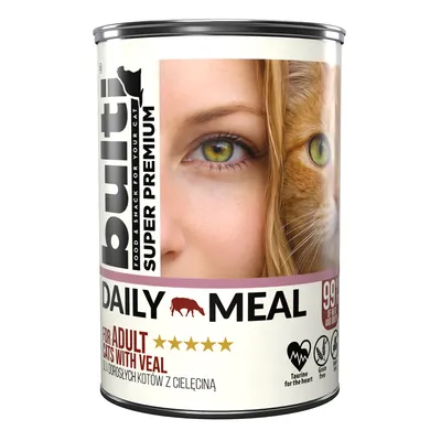 BULTI Daily Meal Adult Nassfutter für Katzen – Dose 400 g BULTI Daily Meal Adult Nassfutter für Katzen – Dose 400 g