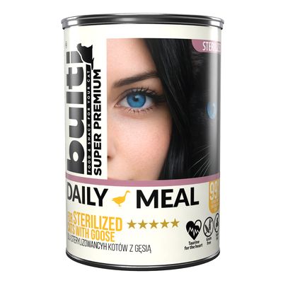 BULTI Daily Meal Sterilized Nassfutter für Katzen – Dose 400 g
