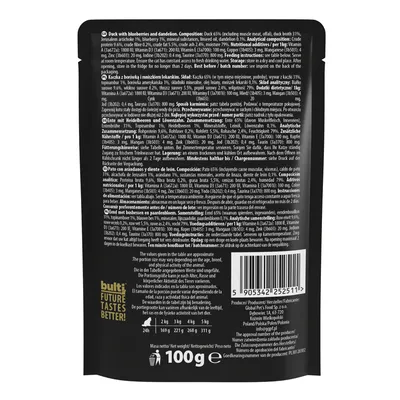 BULTI Superfood Nassfutter für Katzen – Alleinfuttermittel Beutel 100 g BULTI Superfood Nassfutter für Katzen – Alleinfuttermittel Beutel 100 g