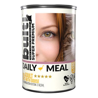 BULTI Daily Meal Adult Nassfutter für Katzen – Dose 400 g