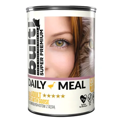 BULTI Daily Meal Adult Nassfutter für Katzen – Dose 400 g BULTI Daily Meal Adult Nassfutter für Katzen – Dose 400 g