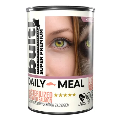 BULTI Daily Meal Sterilized Nassfutter für Katzen – Dose 400 g BULTI Daily Meal Sterilized Nassfutter für Katzen – Dose 400 g