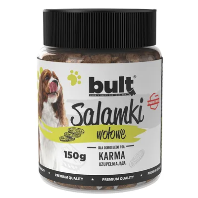 BULT Salamis für Hunde – weicher Hundesnack & Leckerli 150 g BULT Salamis für Hunde – weicher Hundesnack & Leckerli 150 g