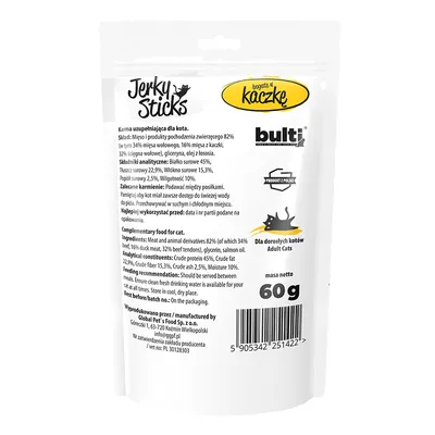 BULTI Jerky Sticks Katzensnack – Fleischsticks 60 g BULTI Jerky Sticks Katzensnack – Fleischsticks 60 g