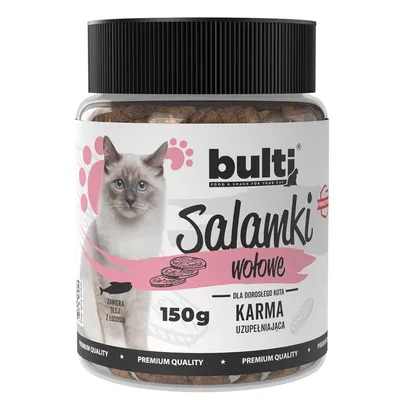 BULTI Salamis Katzensnack – Fleischsnack 150 g BULTI Salamis Katzensnack – Fleischsnack 150 g