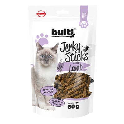 BULTI Jerky Sticks Katzensnack – Fleischsticks 60 g