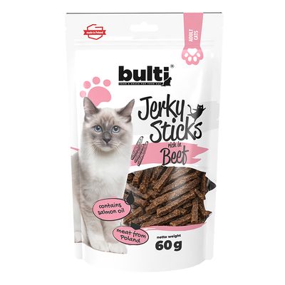 BULTI Jerky Sticks Katzensnack – Fleischsticks 60 g