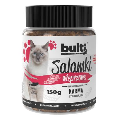BULTI Salamis Katzensnack – Fleischsnack 150 g