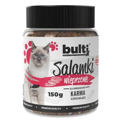 BULTI Salamis Katzensnack – Fleischsnack 150 g BULTI Salamis Katzensnack – Fleischsnack 150 g