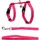 Flamingo Geschirr mit Leine Lomi fuchsie