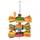 Flamingo Vogelspielzeug Regenbogen Art Multi