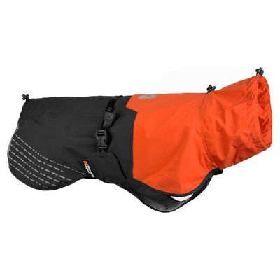 Non-stop dogwear Regenmantel Fjord Raincoat orange/schwarz