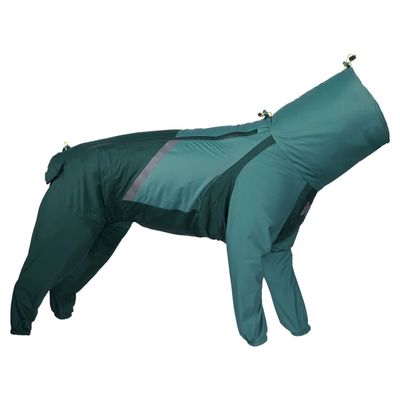 Non-stop dogwear Regen-Overall Fjord Overall Raincoat teal