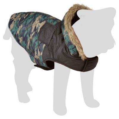 Flamingo Wintermantel Ares camouflage