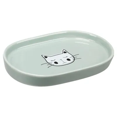 Flamingo Futter- und Trinknapf Poezie oval minzgrün Flamingo Futter- und Trinknapf Poezie oval minzgrün
