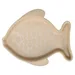 Flamingo Futter- und Trinknapf Fishie beige