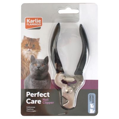 Flamingo Krallenzange für Katzen schwarz