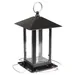 Flamingo Futterhaus Samen KIMI Metall schwarz