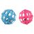 Flamingo Katzenspielzeug Ball Afke + Glocke