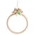 Flamingo Sittichspielzeug Ring Adimo beige Flamingo Sittichspielzeug Ring Adimo beige
