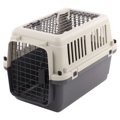 Flamingo Transportkäfig Neto grau für Katzen
