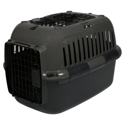 Europet Bernina Transportkäfig Adventurer 50 dunkelgrau für Katzen