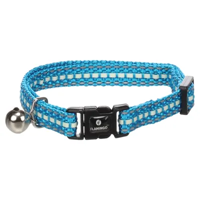 Flamingo Katzen Halsband Jinxy hellblau Flamingo Katzen Halsband Jinxy hellblau