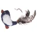 Flamingo Katzenspielzeug Vogel Jeany blau