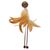 Flamingo Katzenspielzeug Penken gepresstes Catnip Ball mit Federn