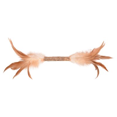 Flamingo Katzenspielzeug Topsy Stab Matatabi Natur