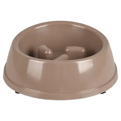 Flamingo Futternapf Mangi Slowfeeder taupe Flamingo Futternapf Mangi Slowfeeder taupe