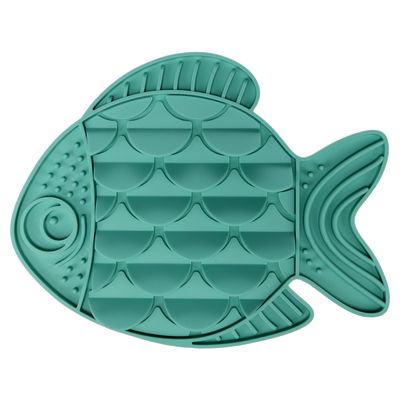 Flamingo Leckmatte Nunu Fisch türkis
