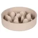 Flamingo Futter- und Trinknapf Slow Feeder Greni beige