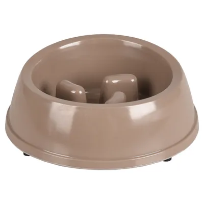 Flamingo Futternapf Mangi Slowfeeder taupe Flamingo Futternapf Mangi Slowfeeder taupe