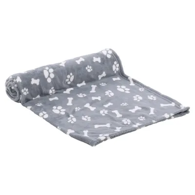 Flamingo Decke Zuma rechteckig grau/weiß Flamingo Decke Zuma rechteckig grau/weiß