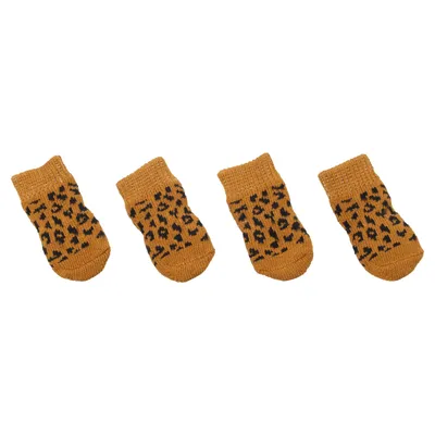 Flamingo Hunde-Socke Asia cognac - 4 Stück Flamingo Hunde-Socke Asia cognac - 4 Stück