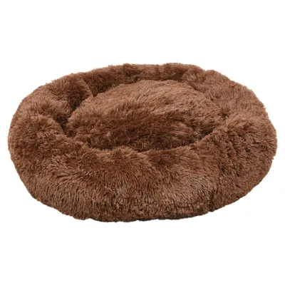 Flamingo Hundebett Krems rund dunkelbraun Flamingo Hundebett Krems rund dunkelbraun